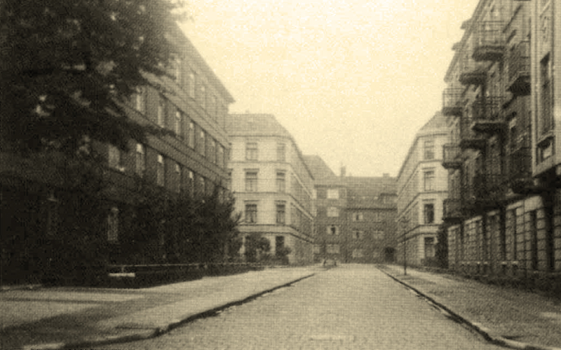 Historisches Foto: Wohnungsgenossenschaft Hamburg-Wandsbek von 1897 eG