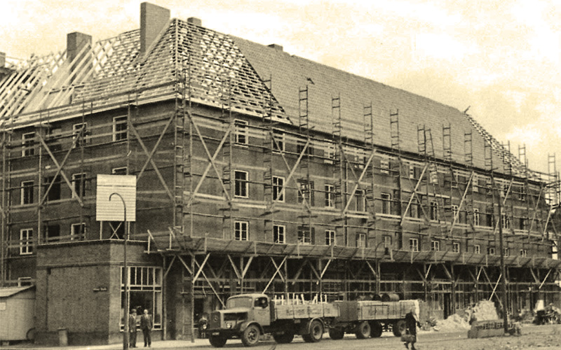 Historisches Foto: Wohnungsgenossenschaft Hamburg-Wandsbek von 1897 eG